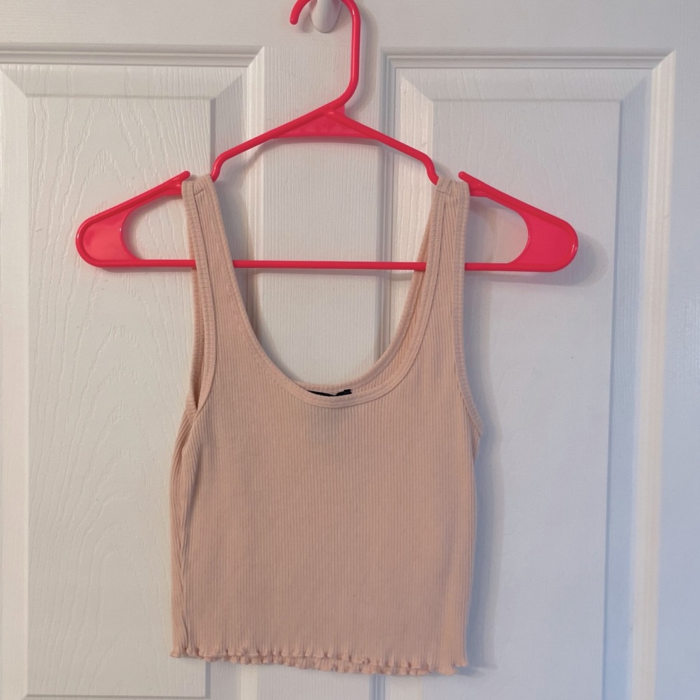 Pink Forever21 Crop Top